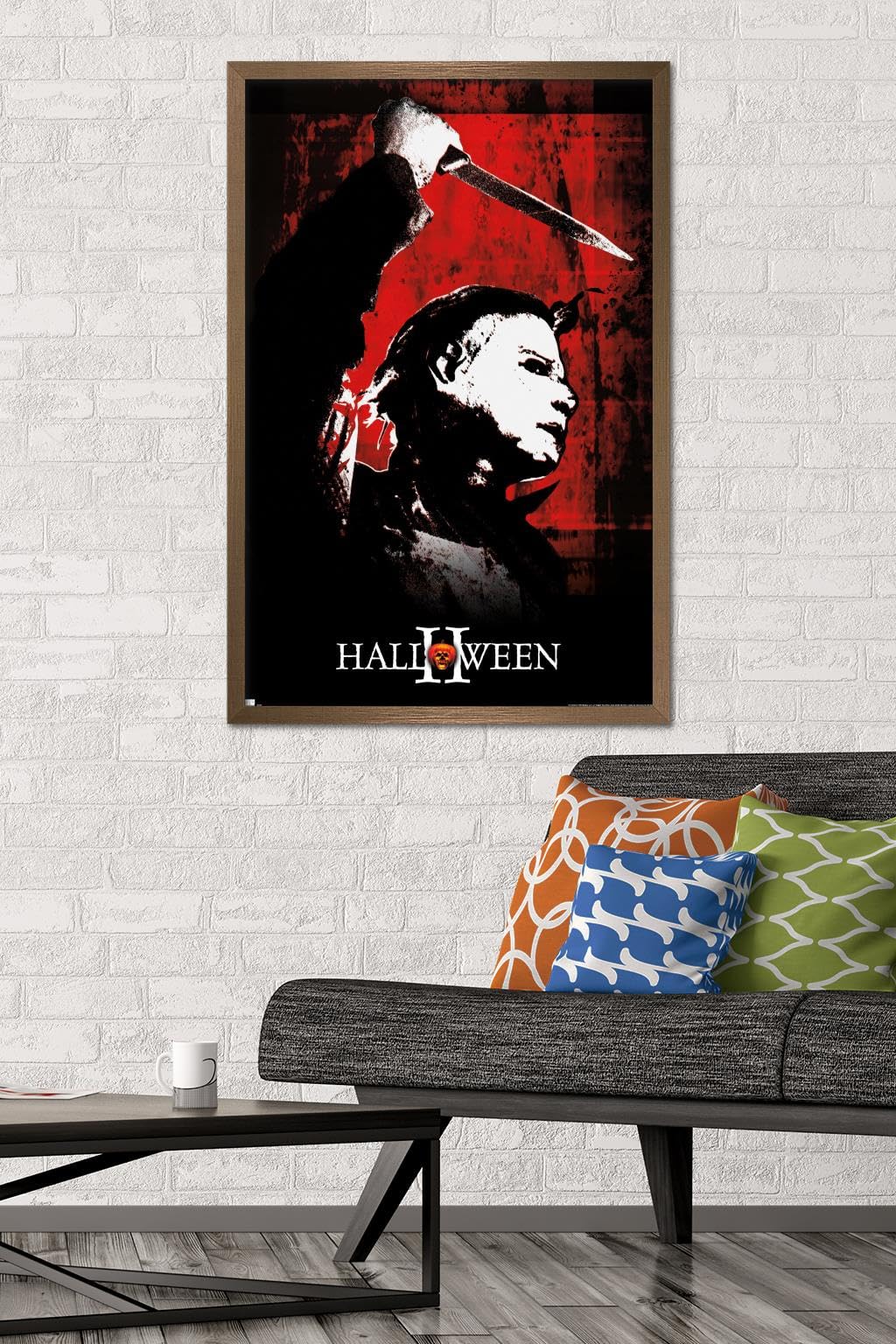 Halloween II - Red Wall Poster
