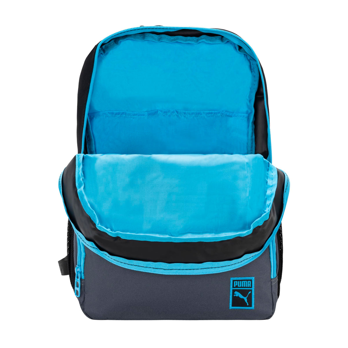 PUMA KIDS' LOGO BACKPACK, Black/Blue, Youth Size 🍁 All In One Marketplace Canada