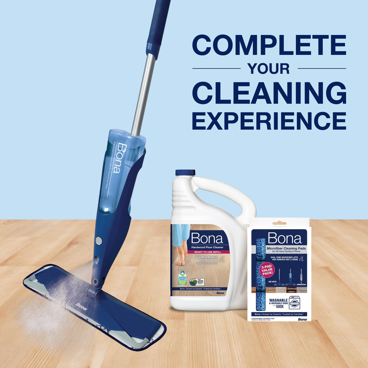 Bona Refill Hardwood Floor Cleaner, Refill-128, 128 Fl Oz 🍁 All In One Marketplace Canada