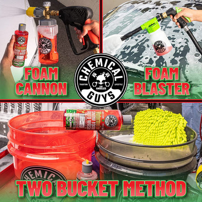 Chemical Guys Watermelon Snow Foam Car Wash Soap, Safe for Cars, Trucks, Motorcycles, RVs & More, 3.79 L, Watermelon Scent 🍁 All In One Marketplace Canada