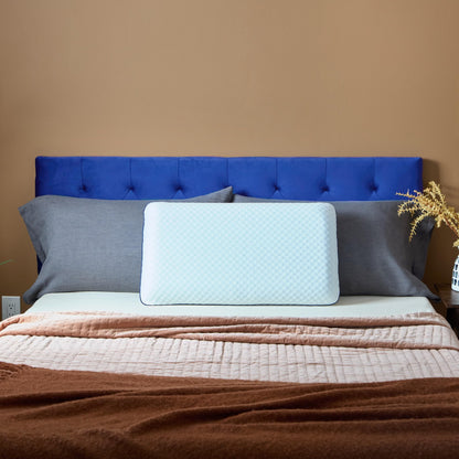 WEEKENDER Ventilated Gel Memory Foam Pillow - Washable Cover - King Size-White 🍁 All In One Marketplace Canada