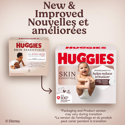 Huggies Size 2 Diapers, Skin Essentials Baby Diapers, Size 2 (12-18 lb.), 74 Ct 🍁 All In One Marketplace Canada