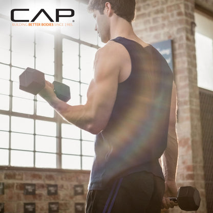 CAP Barbell 12 LB Coated Hex Dumbbell Weight Pair with Black Handle 🍁 All In One Marketplace Canada