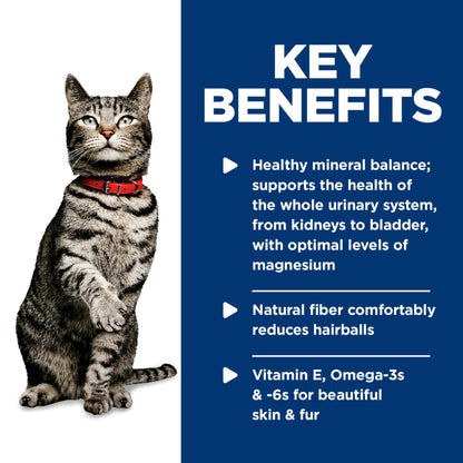 Hill's Science Diet Urinary Hairball Control, Adult 1-6, Urinary Track Health & Hairball Control Support, Wet Cat Food, Chicken Minced, 5.5 oz Can, Case of 24 🍁 All In One Marketplace Canada