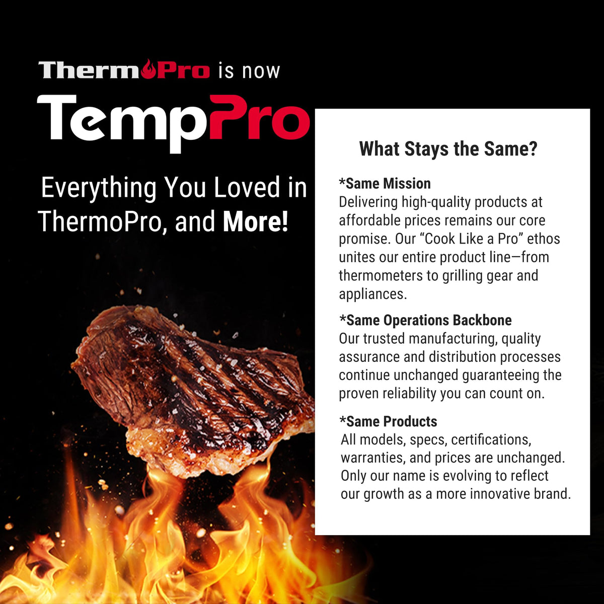 TempPro TP03B Digital Instant Read Meat Thermometer, Cooking Candy Kitchen Food Thermometer with Backlight LCD for BBQ Grill Oil Deep Fry Brewing Wine Making (Previously ThermoPro) 🍁 All In One Marketplace Canada