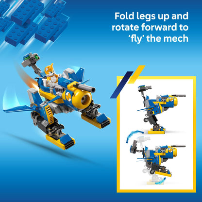 LEGO Sonic The Hedgehog Cyclone vs. Metal Sonic - Building Toy for Kids, Boys and Girls, Ages 8+ - Mech Suit with Metal Sonic and Tails Minifigures for Pretend Play - Gift Idea for Birthdays - 77002 🍁 All In One Marketplace Canada