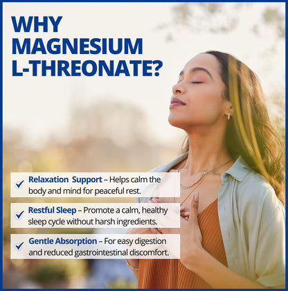 CanPrev Magnesium L-Threonate 50mg, 120 Capsules 120-Day Supply - Optimal Absorption Formula for Improve Sleep, Muscle Function, Maintain Healthy Electrolyte Balance - Vegan, Non-GMO and Gluten-Free 🍁 All In One Marketplace Canada