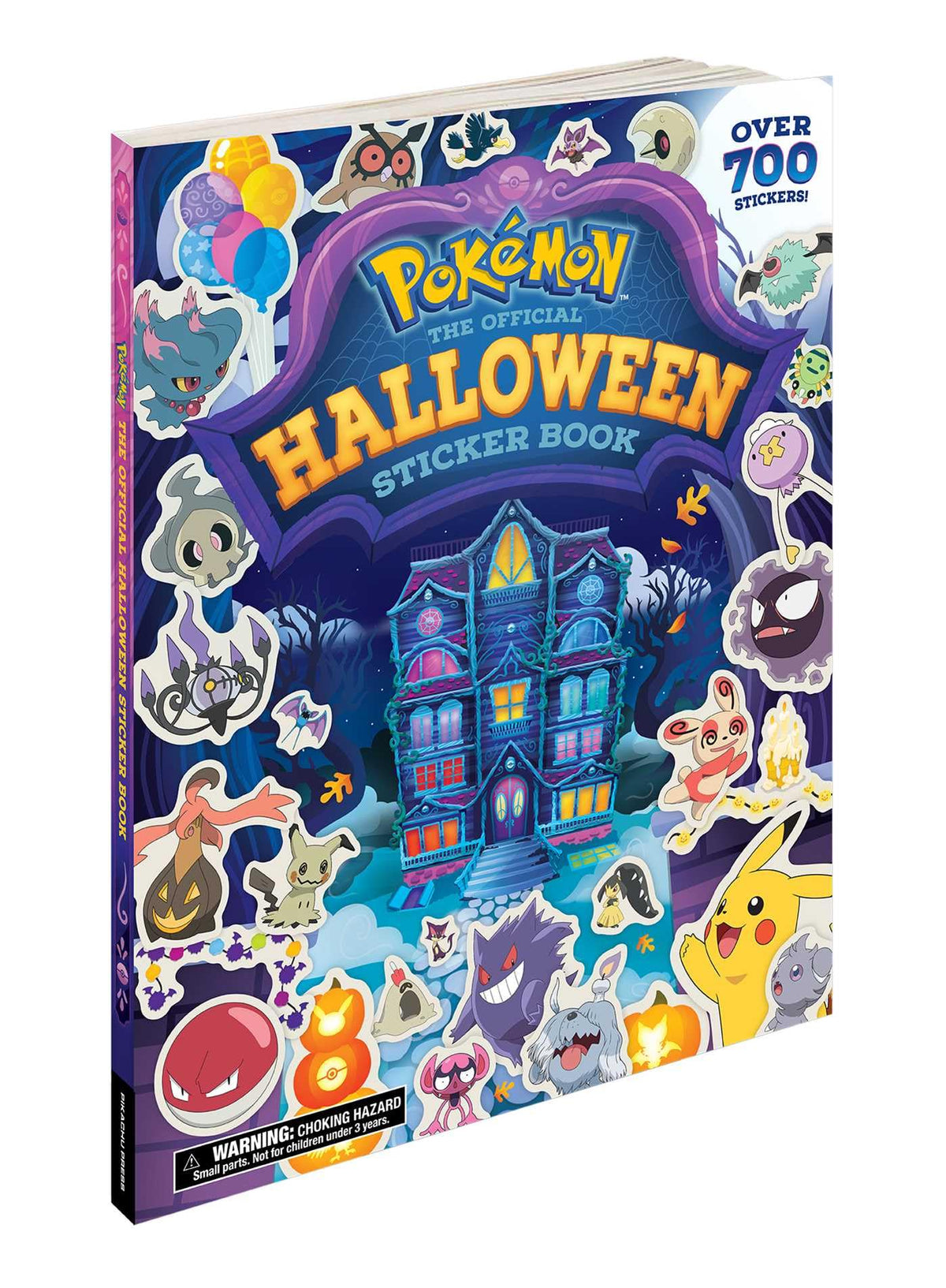 Pokémon Halloween: The Official Sticker Book: Over 700 Stickers!