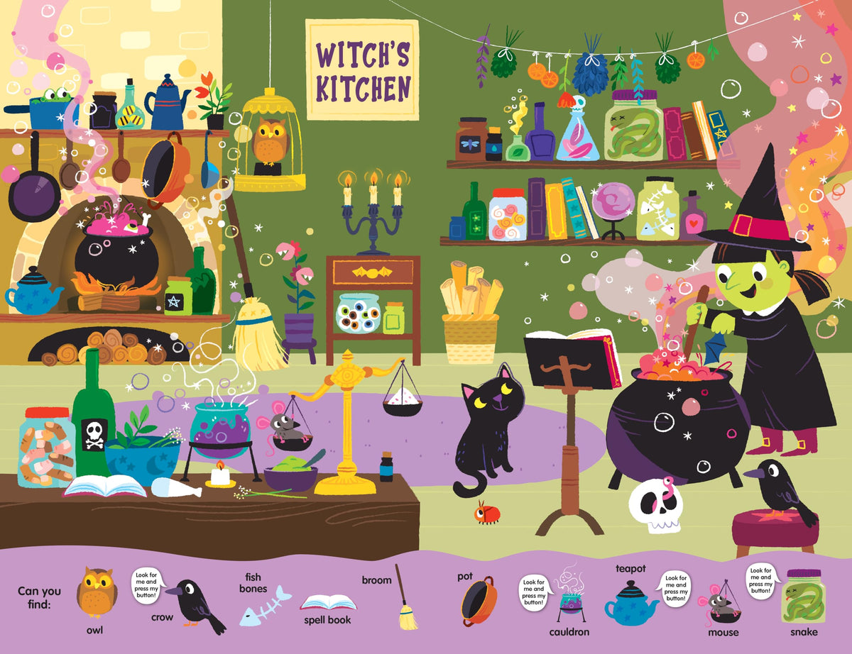 Search & Find: Halloween (30-Button Sound Book)