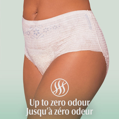 Depend FIT-FLEX Adult Incontinence Underwear for Women, Maximum Absorbency, XXL, Blush, 22 Count 🍁 All In One Marketplace Canada