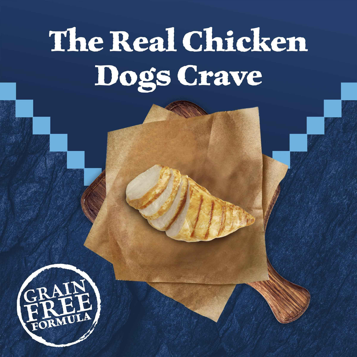 Blue Buffalo Wilderness High Protein Grain Free, Natural Adult Large Breed Dry Dog Food, Chicken 10.8kg Bag - 24 lb, Kibble 🍁 All In One Marketplace Canada