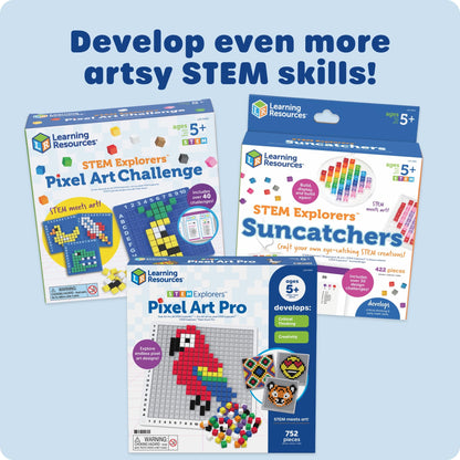 Learning Resources STEM Explorers Pixel Art Challenge 🍁 All In One Marketplace Canada