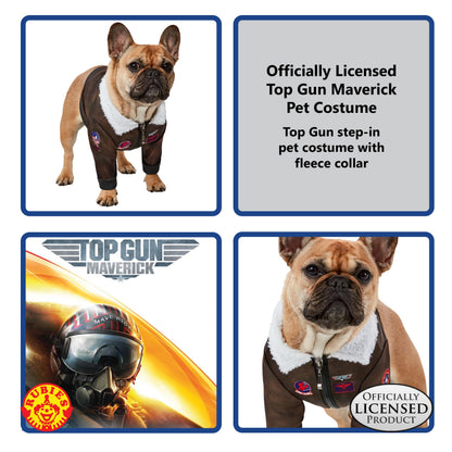 Rubies Top Gun Classic Movie Pet Costume, X-Large for Themed Parties and Halloween