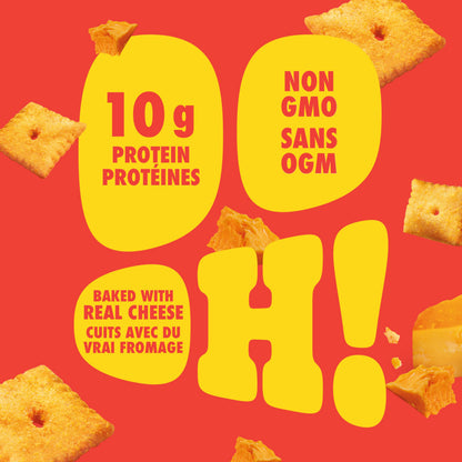 Pure Protein Cheesy Crackers, Cheddar, High Protein Snack, 10G Protein, Pack of 8 🍁 All In One Marketplace Canada