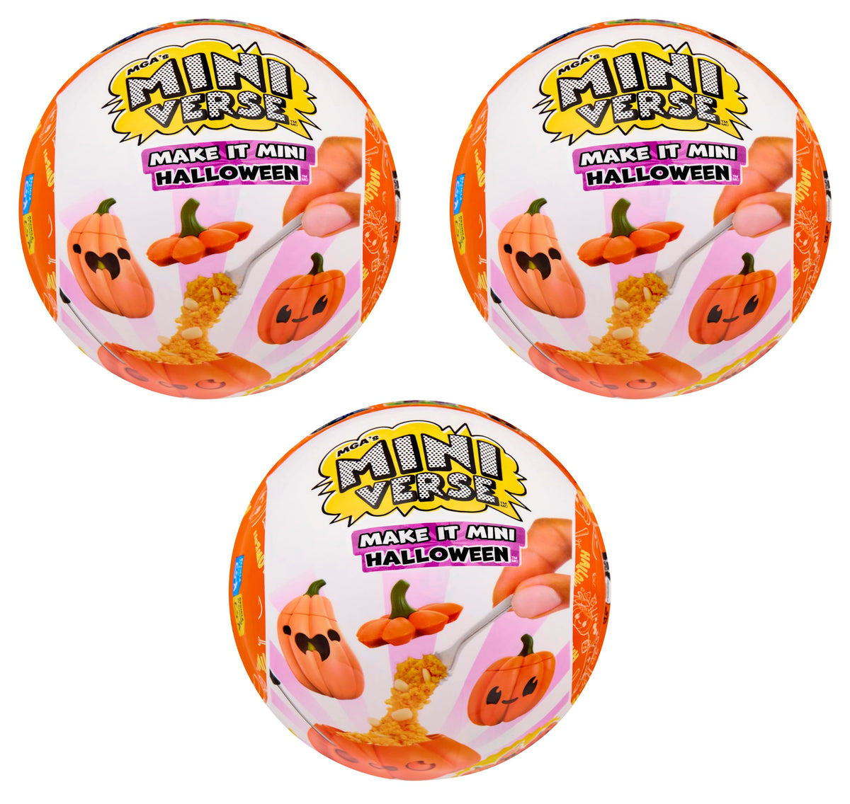 MGA's Miniverse - Make It Mini Halloween (3-Pack)
