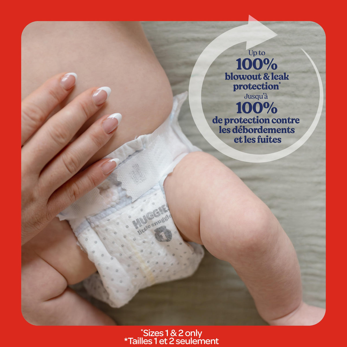 HUGGIES Little Snugglers Baby Diapers, Size 1, 168 Ct 🍁 All In One Marketplace Canada