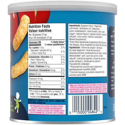 GERBER Zesty Tomato, Toddler Snacks, Case of 6, 252 g 🍁 All In One Marketplace Canada