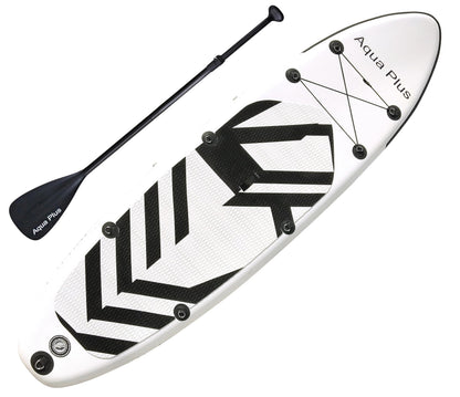 Aqua Plus 6inches Thick Inflatable SUP for All Skill Levels Stand Up Paddle Board,Paddle,Pump,ISUP Travel Backpack, Leash,Shoulder Strap,Youth,Adult Inflatable Paddle Board 🍁 All In One Marketplace Canada
