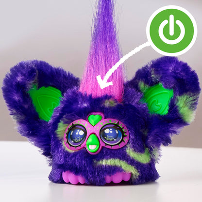Furby Furblets 2 Pack of Fall Edition Mini Friends Trick-Ee & Boo-Kin, Electronic Halloween Plush Toys for Girls & Boys 6+, Multicolor (Amazon Exclusive)