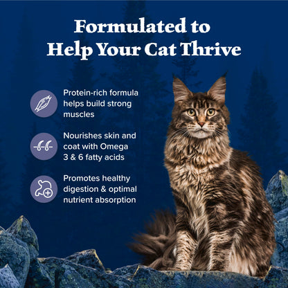 Blue Buffalo Wilderness with Chicken Natural High-Protein Grain-Free Dry Food for Adult Cats, Real Chicken First, Antioxidant-Rich LifeSource Bits Support Immunity, Promotes Strong Muscles, 12 lbs. 🍁 All In One Marketplace Canada