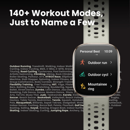Amazfit Bip 6 Smart Watch 46mm, 14 Day Battery, 1.97" AMOLED Display, GPS & Free Maps, AI, Bluetooth Call & Text, Health, Fitness & Sleep Tracker, 140+ Workout Modes, 5 ATM Water-Resistance, Black 🍁 All In One Marketplace Canada