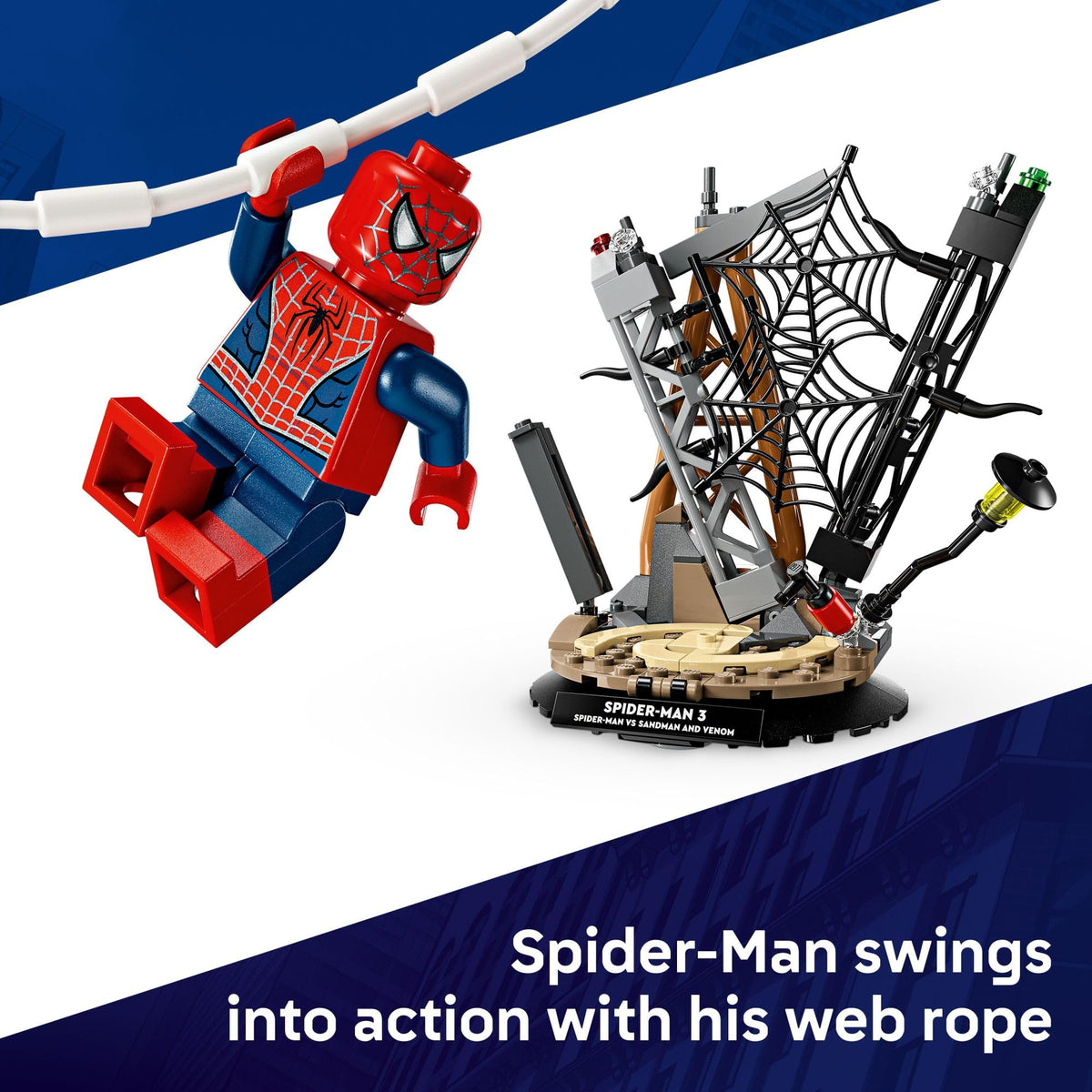 LEGO Marvel Epic Battle: Spider-Man vs. Sandman Building Toy for Boys & Girls - Super Hero Playset W/Venom, Sandman, & Spider-Man Minifigures - Gift Idea for Birthdays - Ages 9+ - 76334 🍁 All In One Marketplace Canada