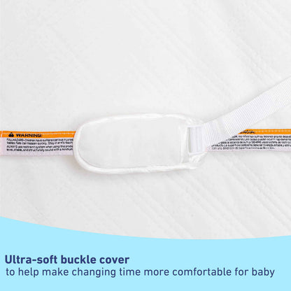 Graco Premium Contoured Changing Pad – GREENGUARD Gold Certified, Water-Resistant, Ultra-Soft Buckle Cover, Contoured Baby Changing Pad, Fits Most Standard-Size Changing Toppers, Non-Skid Bottom 🍁 All In One Marketplace Canada