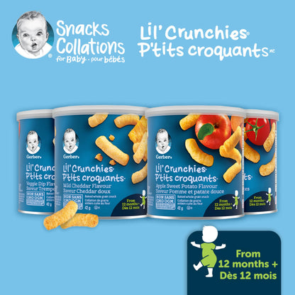 GERBER Zesty Tomato, Toddler Snacks, Case of 6, 252 g 🍁 All In One Marketplace Canada