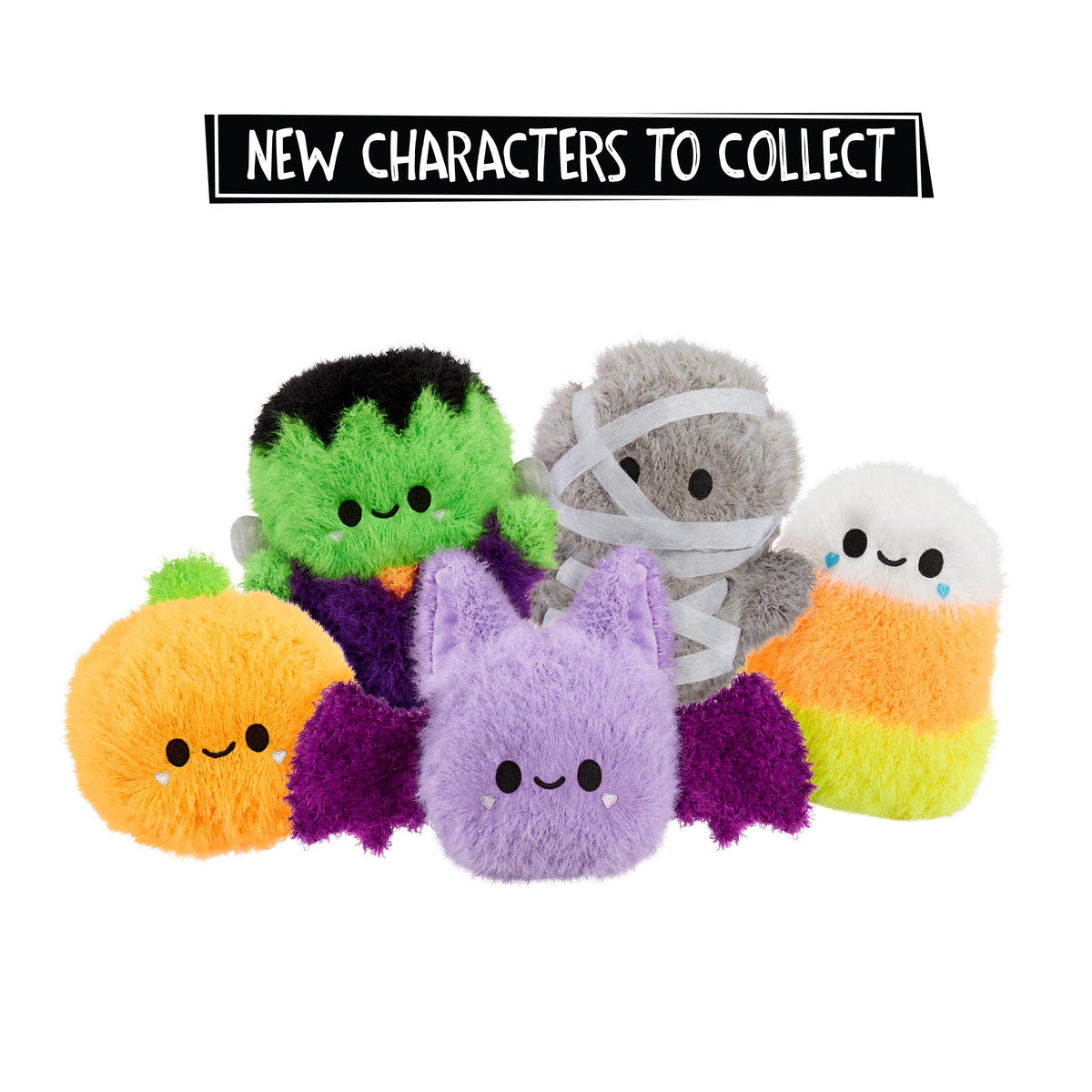 Fluffie Stuffiez Small Plush - Halloween Candy Corn