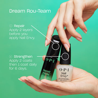 OPI Nail Envy Strengthener Double Nude-y | Sheer Soft Neutral Crème Strengthening Nail Polish Treatment | Strengthen Weak & Thin Nails 🍁 All In One Marketplace Canada