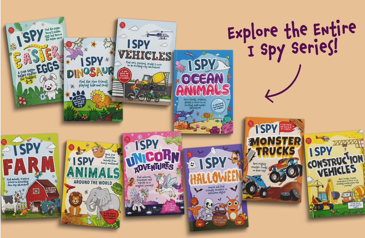 I Spy Halloween in the Spooky Mansion: Spot Pumpkins, Candy, Friendly Monsters & More! A Cute Halloween Gift for Toddlers