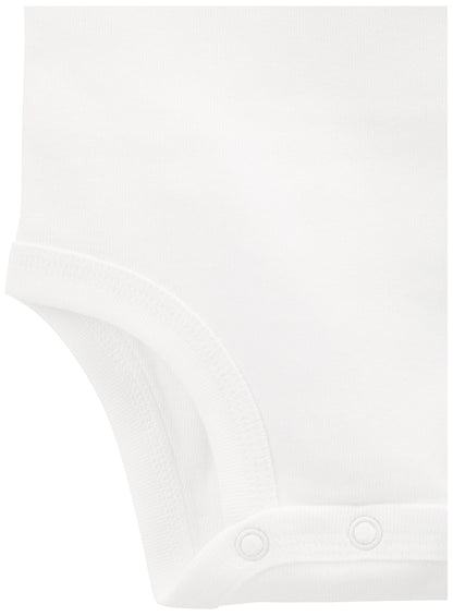 Simple Joys by Carter's Baby 8-Pack Short-Sleeve Bodysuit, White, 6-9 Months 🍁 All In One Marketplace Canada