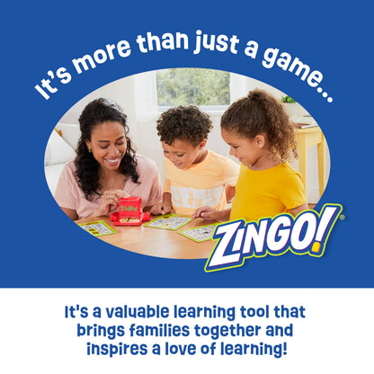 ThinkFun Zingo - Bingo with a Zing - Award-Winning Preschool Game - Encourages Language & Matching Skills Development - Fun Family Board Game for Boys and Girls Ages - 4 & Older 🍁 All In One Marketplace Canada
