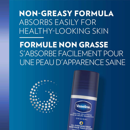Vaseline All Over Jelly Balm Stick Healing Jelly Skin Care Unscented 40g (Pack of 3) 🍁 All In One Marketplace Canada