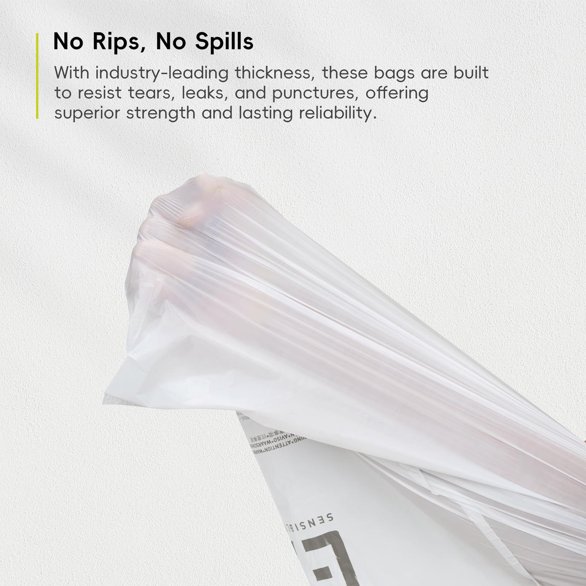 EKO Extra Strong 13 Gallon Large Drawstring Trash Bags, Heavy-Duty Garbage Bags for Kitchen & Household Use (50L), Leak-Resistant, 110 Count, Code F 🍁 All In One Marketplace Canada