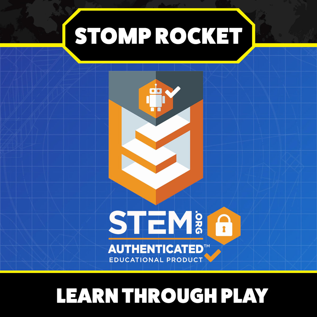 The Original Stomp Rocket Dueling Rockets Launcher, 4 Rockets and Toy Rocket Launcher - Outdoor Rocket STEM Gift for Boys and Girls Ages 6 Years and Up - Great for Outdoor Play 🍁 All In One Marketplace Canada