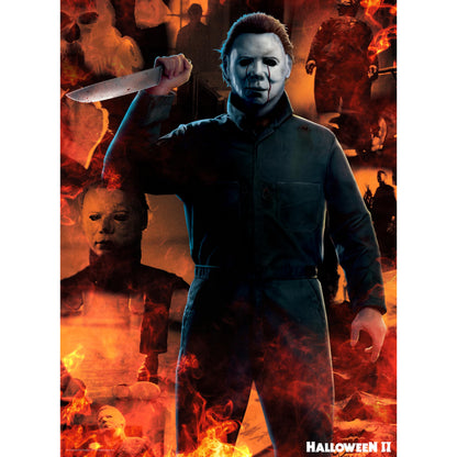 Aquarius Halloween II 500pc Puzzle (500 Piece Jigsaw Puzzle) - Glare Free - Precision Fit - Officially Licensed Halloween II Movie Merchandise & Collectibles - 14x19 Inches