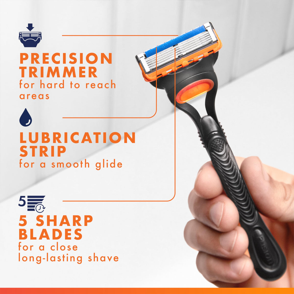 Gillette Fusion5 Men's Razor Blade Refills, 12 Refills 🍁 All In One Marketplace Canada