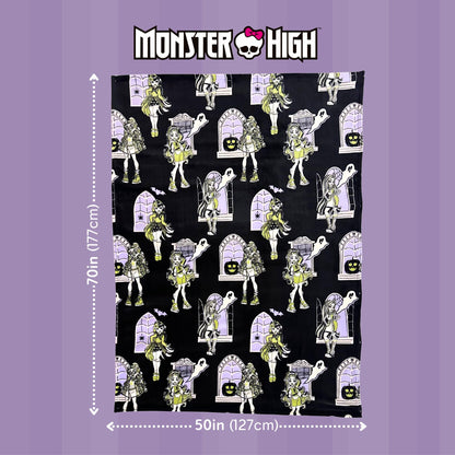 Monster High Halloween Throw, Super Soft Cozy Plush Blanket, 50" x 70", (Officially Licensed Product) by Franco