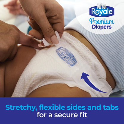 Royale Premium Diapers, Size 3 (16-28 lb), 168 Count, Disposable Baby Diapers (Packaging may vary) 🍁 All In One Marketplace Canada