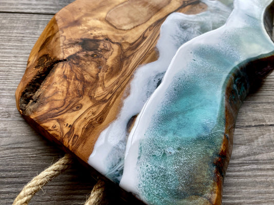 Olive Wood Charcuterie Board - AURABAGS SHOP