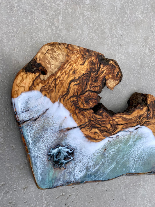 Olive Wood Charcuterie Board - AURABAGS SHOP
