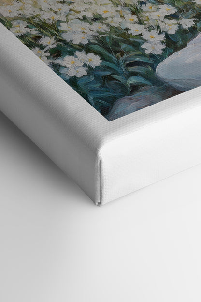 AZURE HORIZON, Werk auf gespannter Leinwand