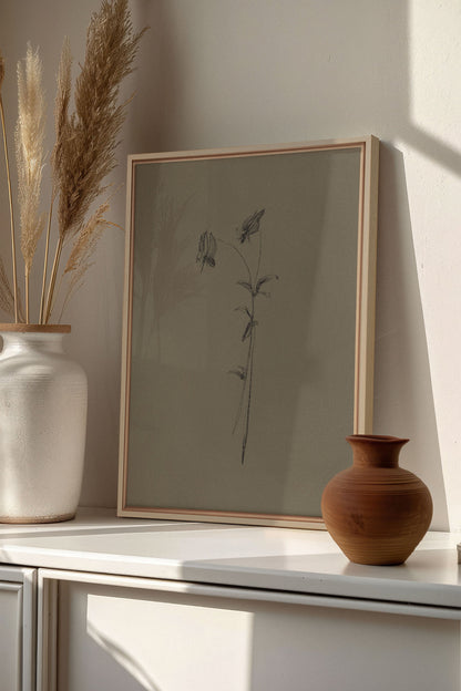 BOUTON SAUVAGE, Werk auf gespannter Leinwand