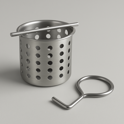 6″ × 6″ Square Shower Drain, 304 Stainless Steel — Grate or Tile-In Cover