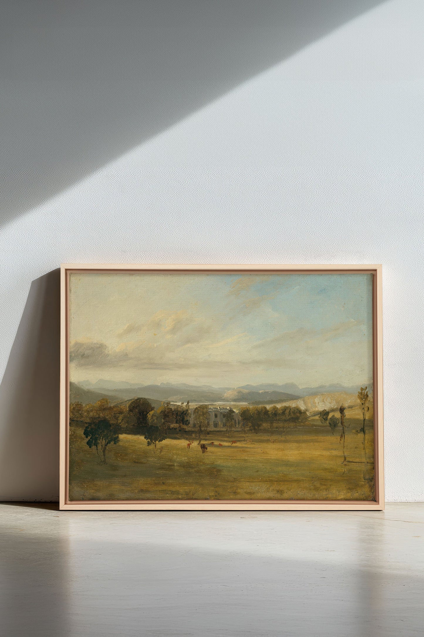 GOLDENER SOUFFLÉ, Werk auf gespannter Leinwand
