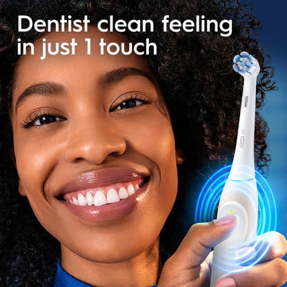 Oral-B iO2 Electric Toothbrush, for an Easy Switch to Electric, Peach, Rechargeable Electric Toothbrushes, iO Series 2 Starter Kit with 1 Power Toothbrush and 2 Brush Heads 🍁 All In One Marketplace Canada