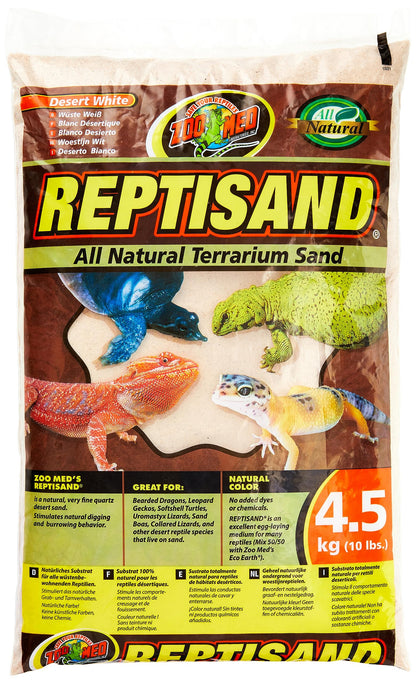 Zoo Med Labs ReptiSand Terrarium Sand, Desert White, 10-Pound 🍁 All In One Marketplace Canada