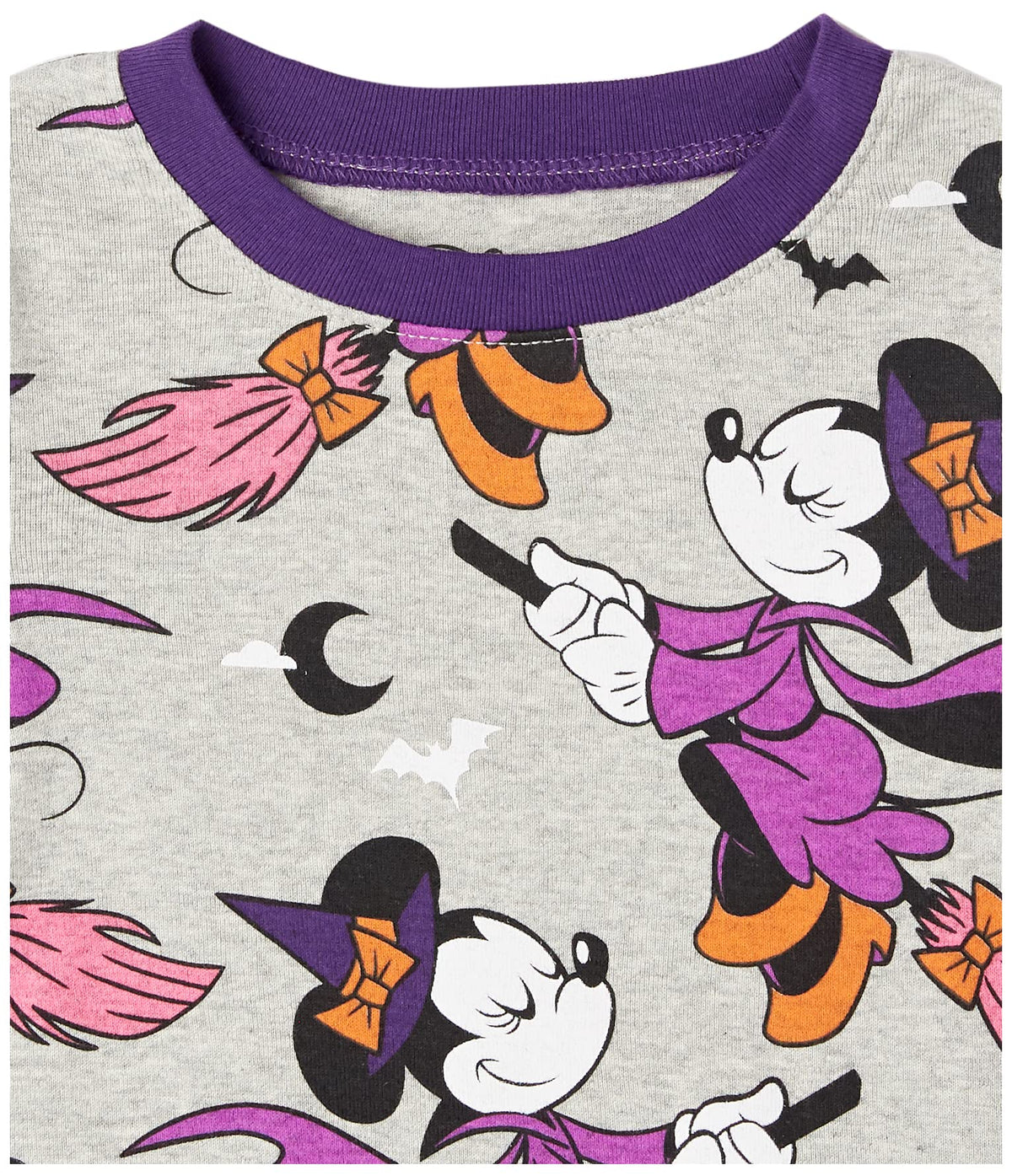 Disney | Marvel | Star Wars Toddler Girls' Pajama Set, Minnie/Halloween, 3T