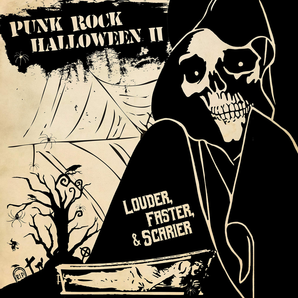 Punk Rock Halloween Ii - Louder Faster & Scarier (Vinyl)